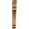 Ekena Millwork Olympic Traditional Rough Sawn Bracket, Western Red Cedar, 6"W x 42"D x 48"H BKT06X42X48OLY01RWR - alternate 3